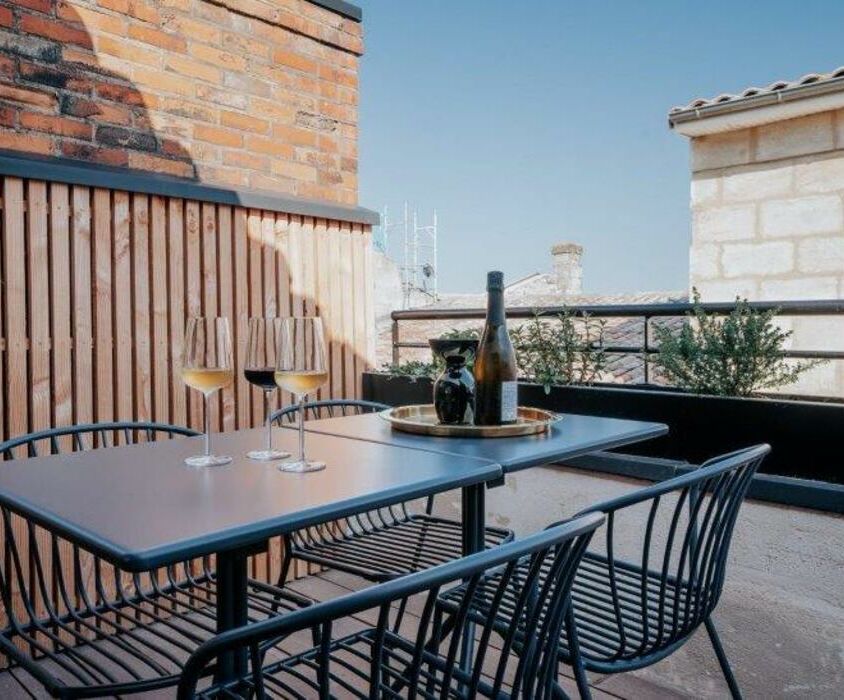 Rooftop végétalisé pour vos soirées professionnelles à Bordeaux